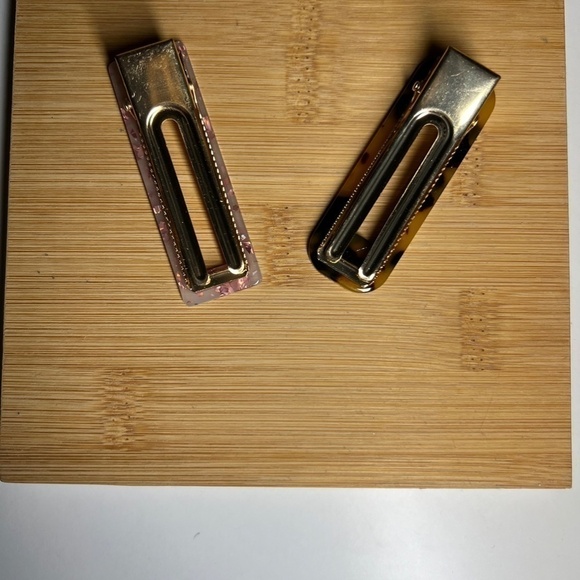 SALE💚 any 3 for $18 💚 Hair Clips Rectangular Hair Barrette Acrylic Leopard - Picture 3 of 3